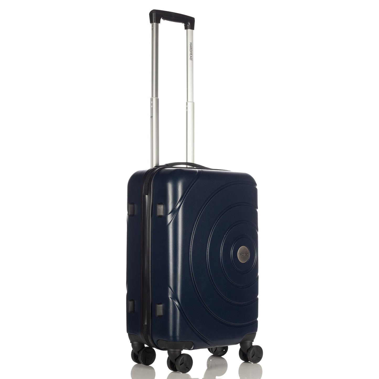 Hardhead Luggage 3 pieces set (20/24/28") Eco Hardside Travel Suitcase with 4 360 Wheels Lock Included, Blue