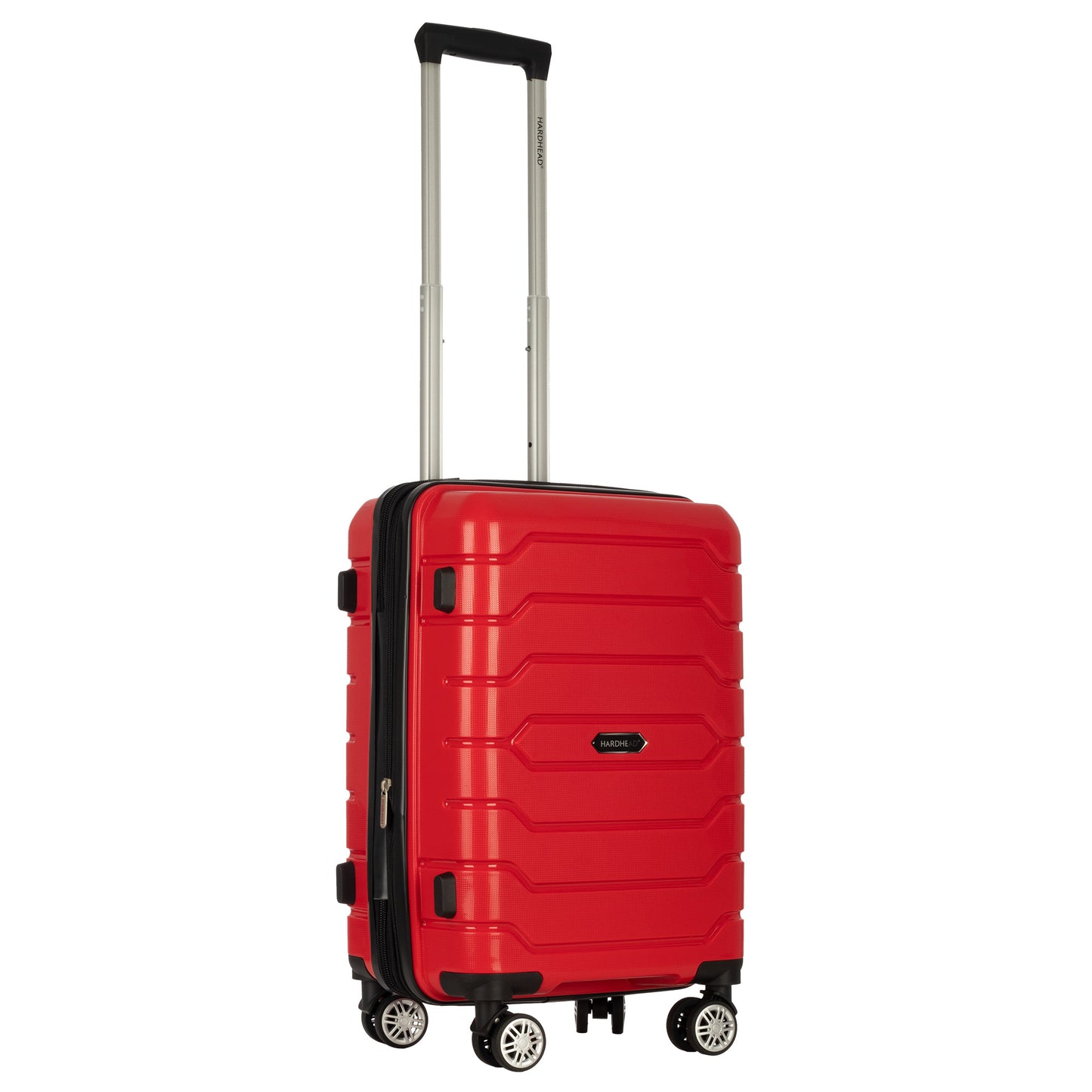 Hardhead Luggage (20") Suitcase Lock Spinner Hardshell IAN Collection Red