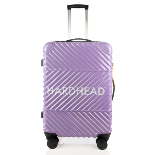 Hardhead Luggage (20/24/28") Suitcase Lock Spinner Hardshell Relax Collection Lila
