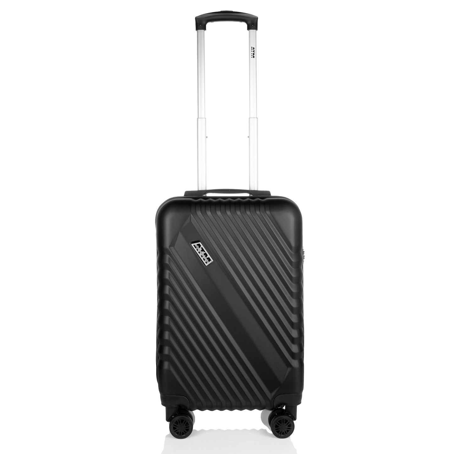 ATM Luggage (20/24/28") Suitcase Lock Spinner Hardshell Core Collection Black