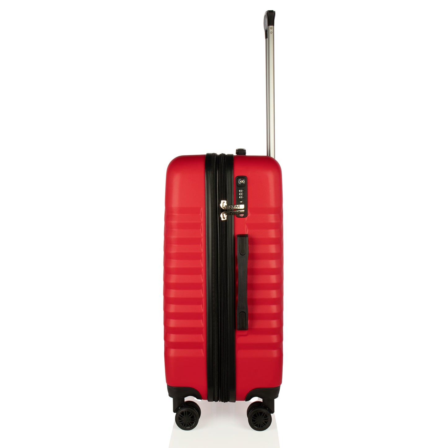 ATM Luggage 3 Piece Set (20/24/28") Suitcase Lock Spinner Hardshell Core Collection Red