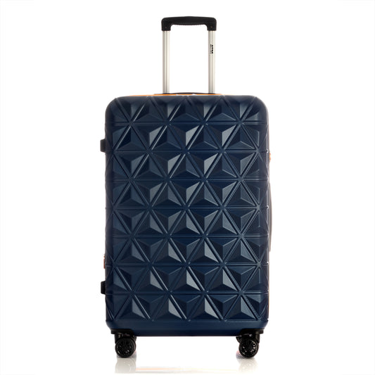 Hardhead Luggage (21/25/29") Suitcase Lock Spinner Hardshell Cosmos Collection Navy Blue