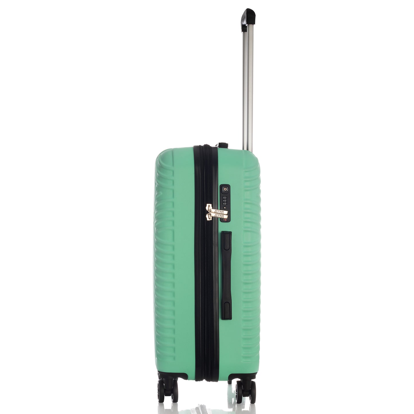 ATM 3 Pieces Set Luggage (20/24/28") Lock Spinner Neon Collection Turquoise