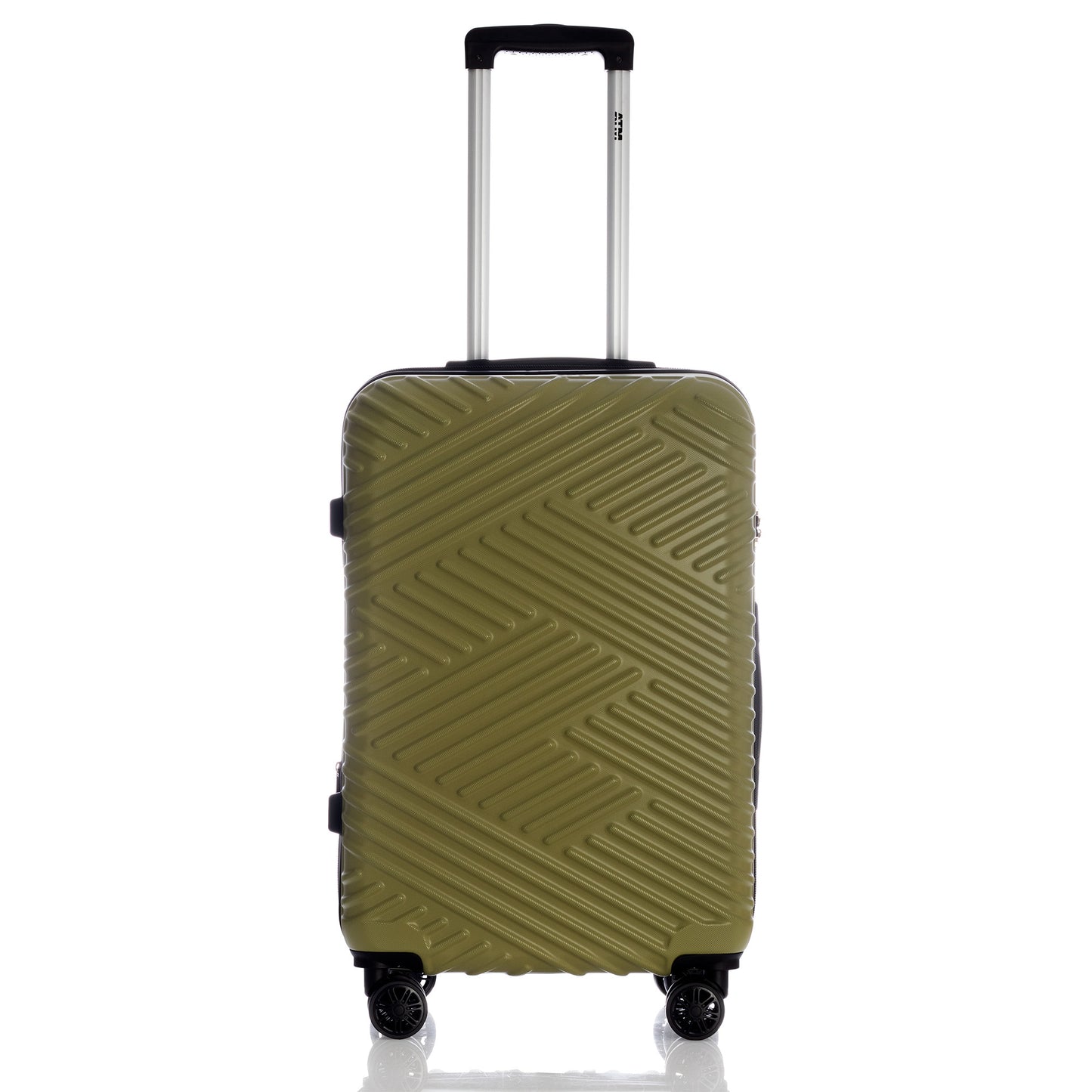 ATM Luggage (20/24/28") Lock Spinner Neon Collection Green
