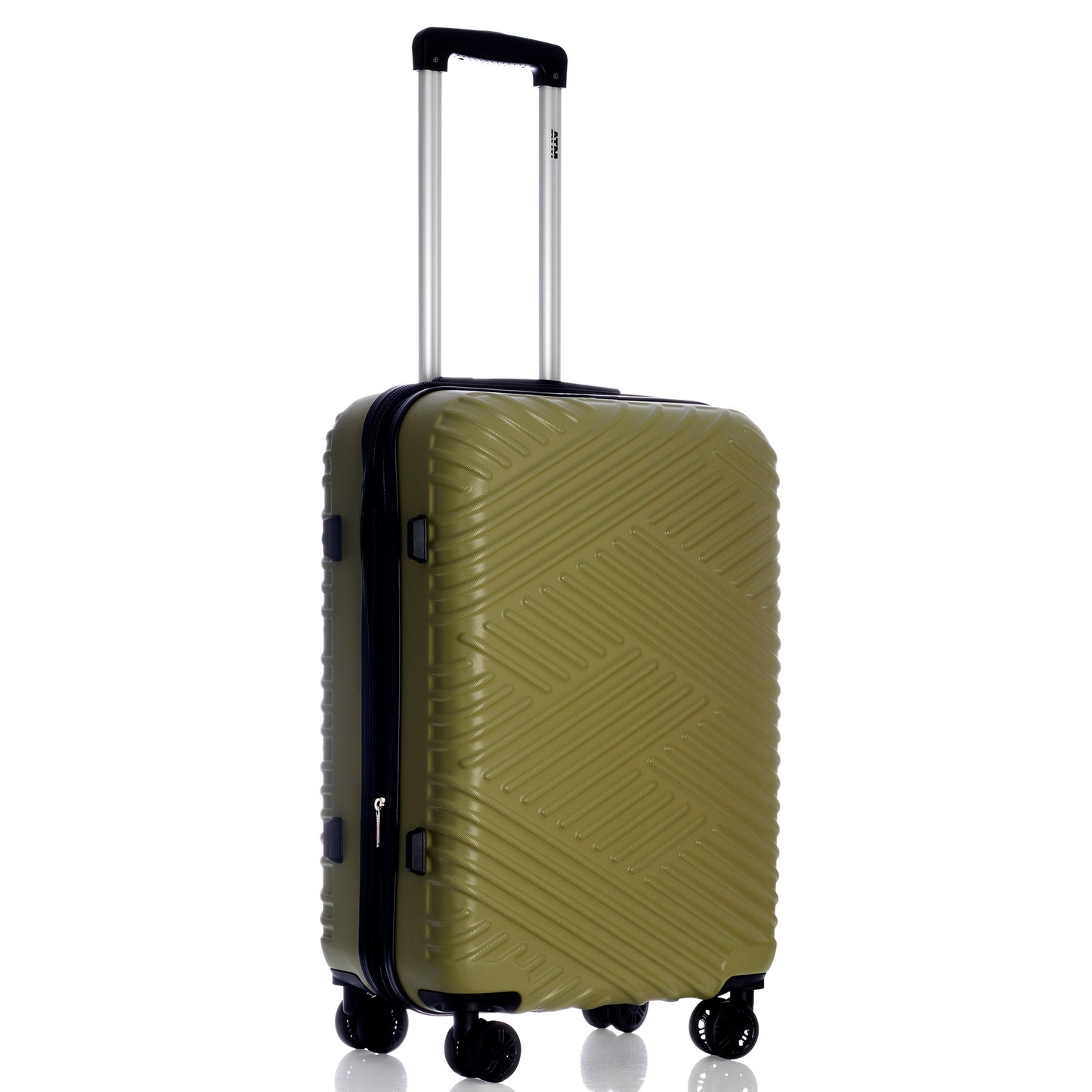 ATM Luggage (20/24/28") Lock Spinner Neon Collection Green