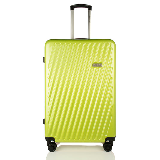 Hardhead Luggage (21/25/29") Suitcase Lock Spinner Hardshell Denisse Collection Green