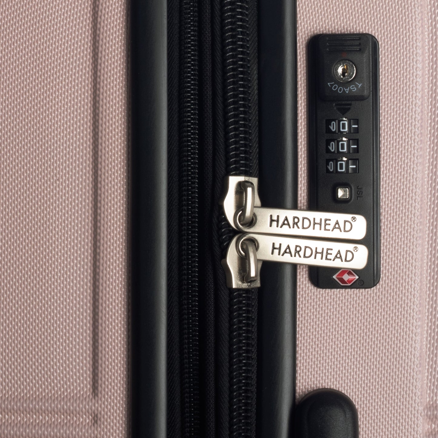 Hardhead 3 Pieces Set Luggage (22/26/30") Suitcase Lock Spinner Hardshell Recovery Collection Pink
