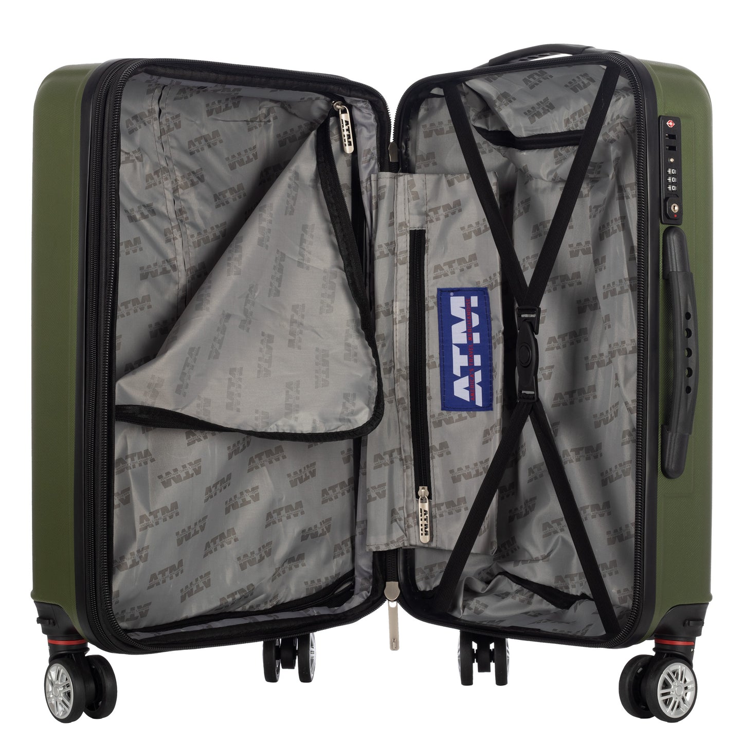 Hardhead Luggage (18/19/20/21")  Tactic Collection Green For Airplane Cabin